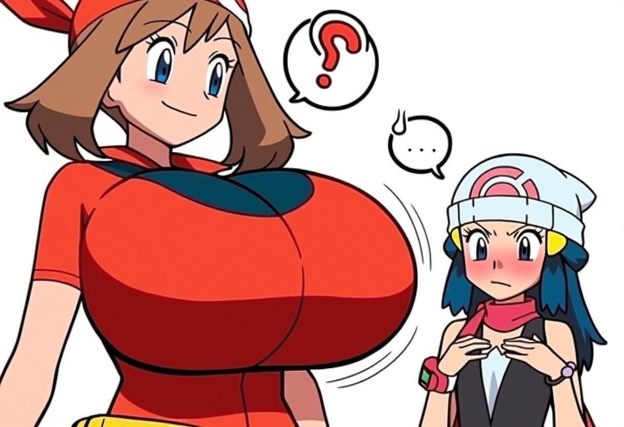 May pokemon anime trainer rse huge tits lactation ai