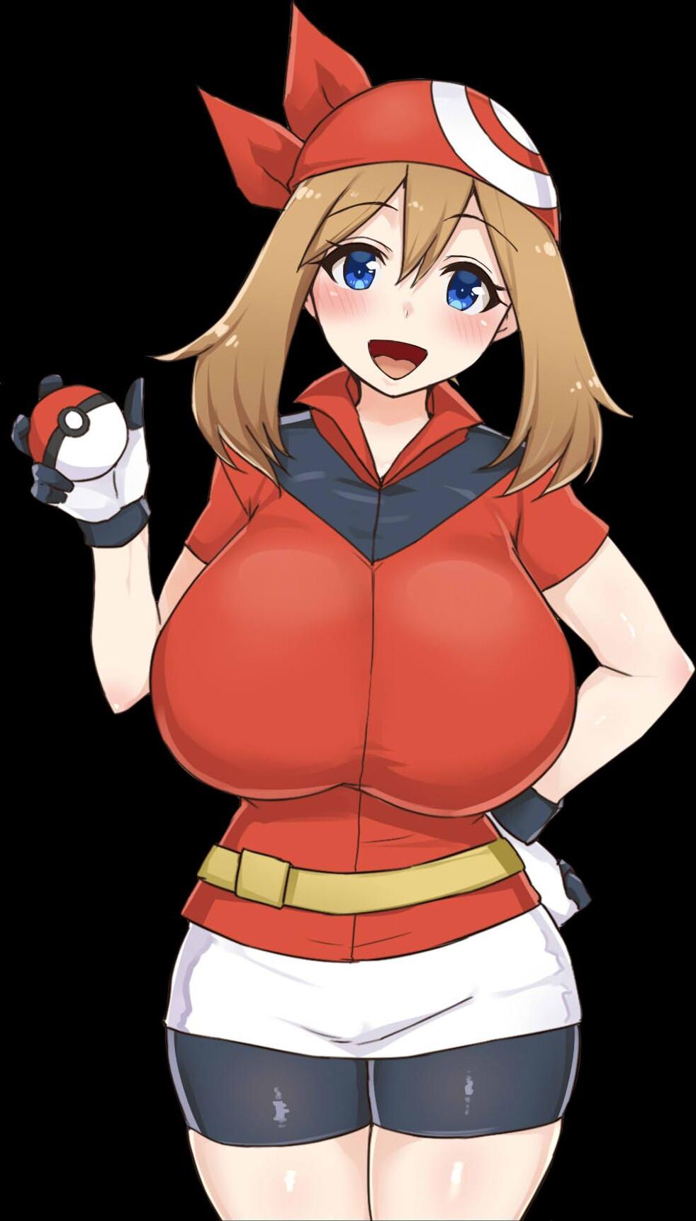 May pokemon anime trainer rse huge tits lactation ai