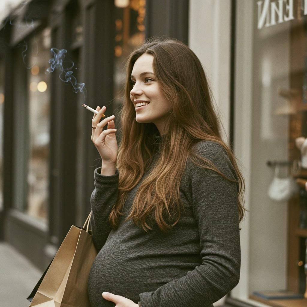 Smokers in their . Months of Pregnancy (AI)