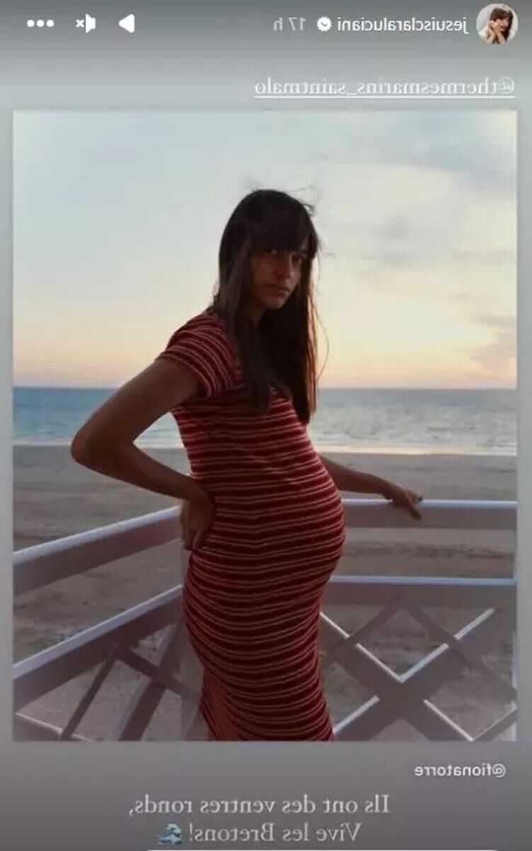 Clara Luciani pregnant