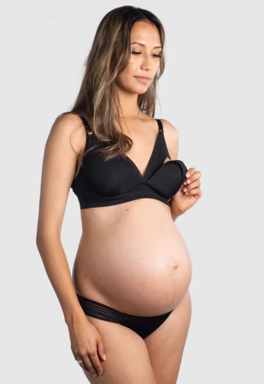 Lingerie and bikini mix pregnant edition 