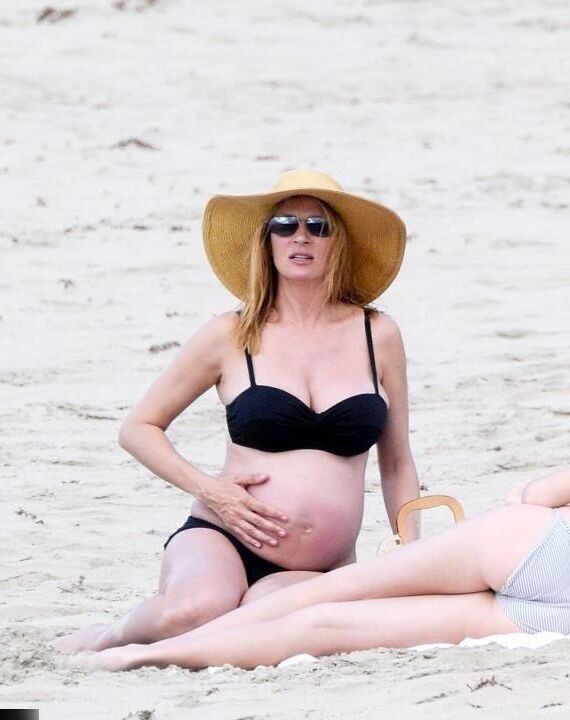 Uma Thurman enceinte