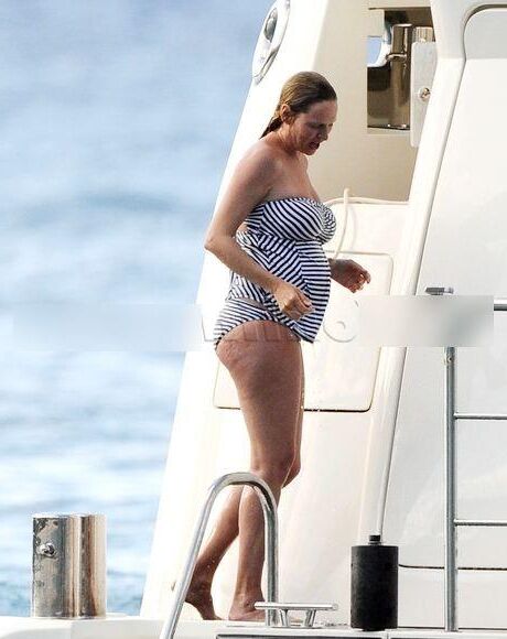 Uma Thurman enceinte