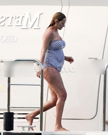 Uma Thurman enceinte