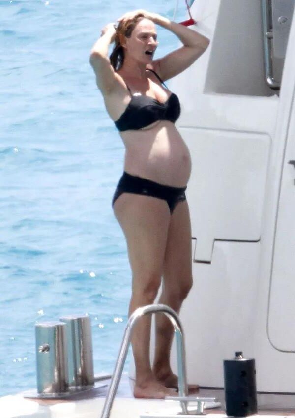 Uma Thurman enceinte