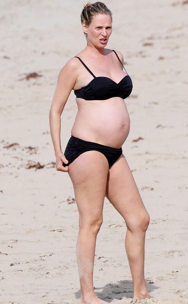 Uma Thurman enceinte