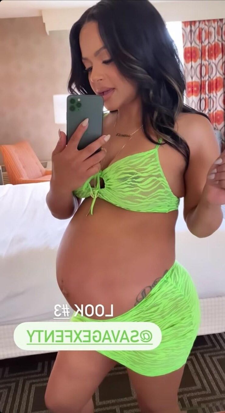 Christina Milian enceinte