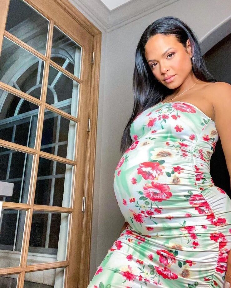 Christina Milian enceinte