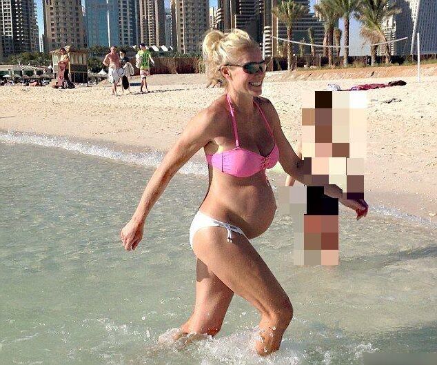 Nell McAndrew enceinte