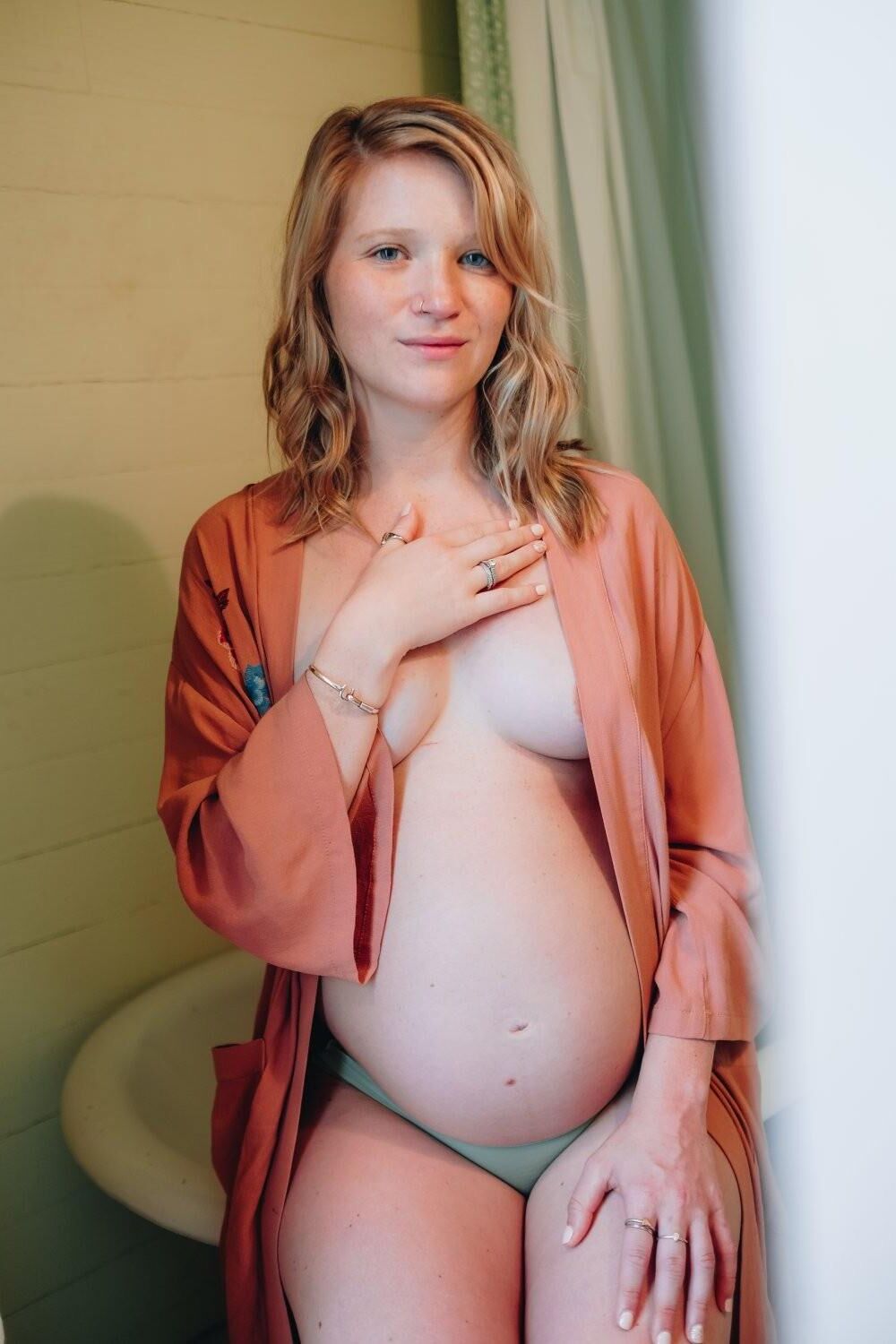 Kathrine enceinte