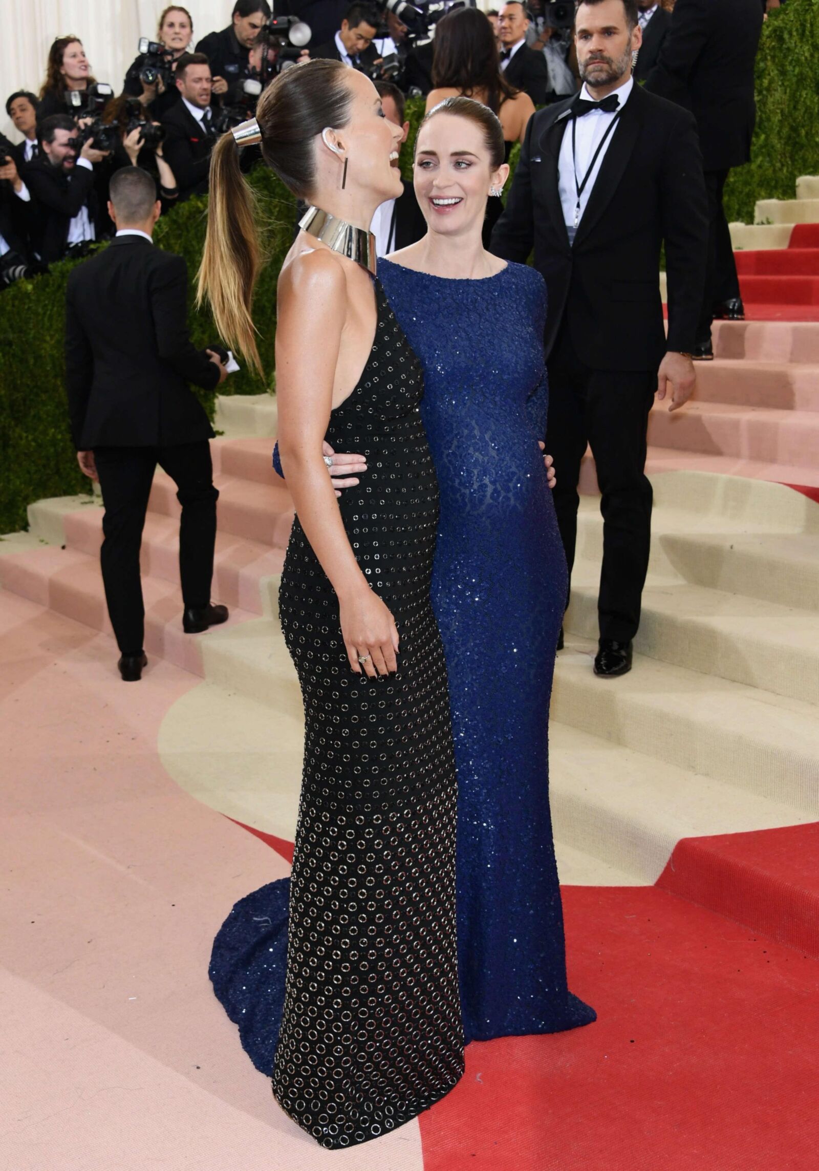 Olivia Wilde / Emily Bunt Met Costume Institute Gala