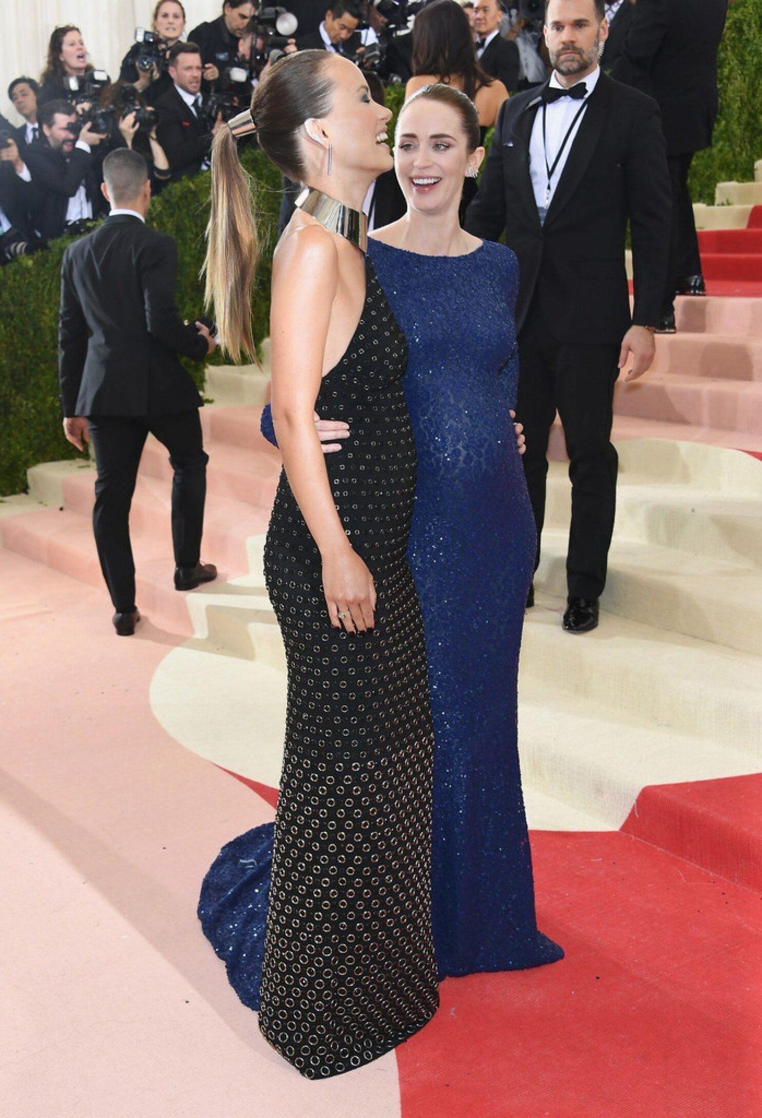 Olivia Wilde / Emily Bunt Met Costume Institute Gala