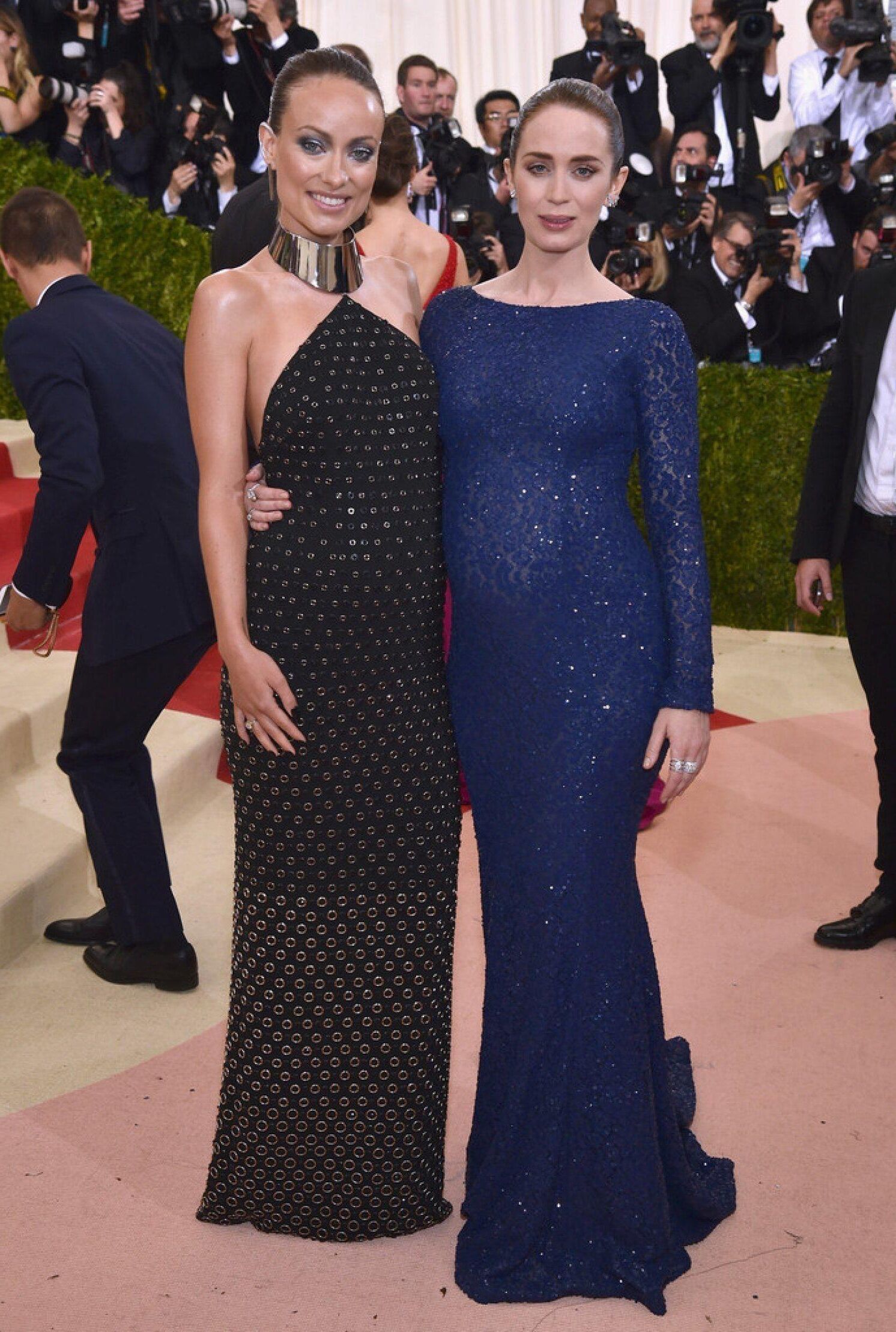 Olivia Wilde / Emily Bunt Met Costume Institute Gala