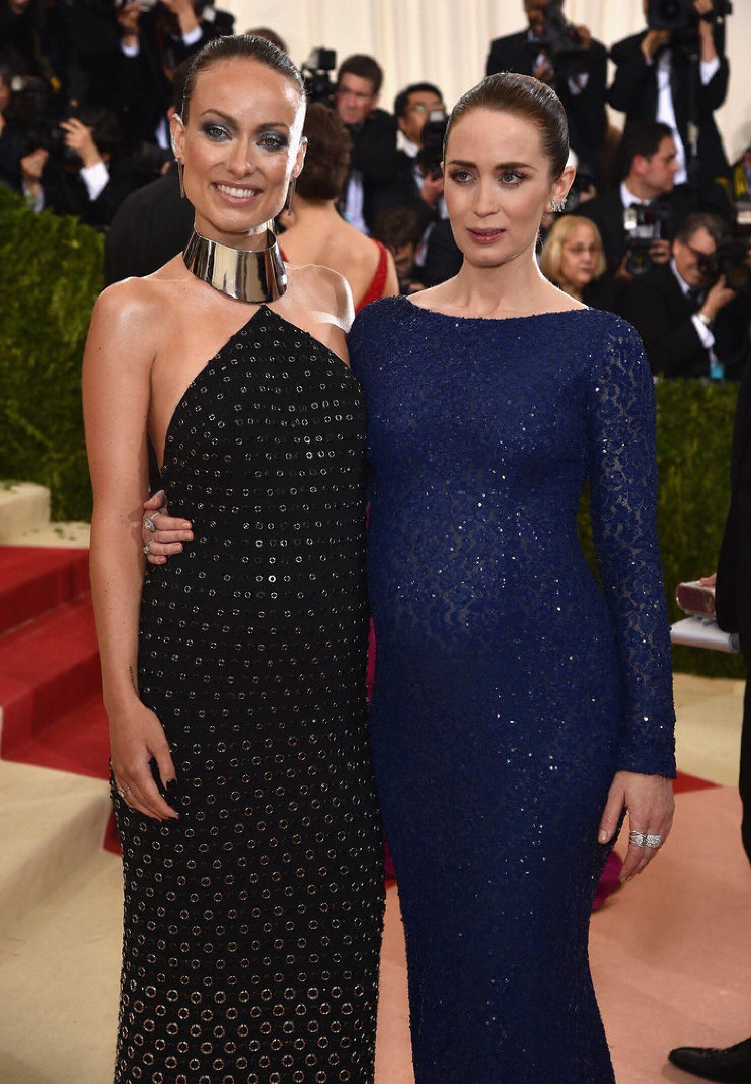 Olivia Wilde / Emily Bunt Met Costume Institute Gala