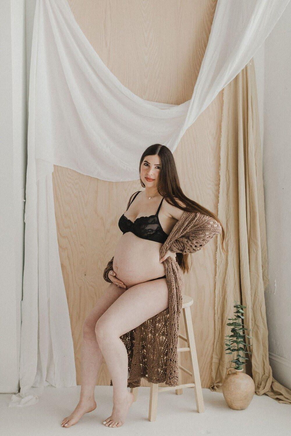 Pregnant Katherine