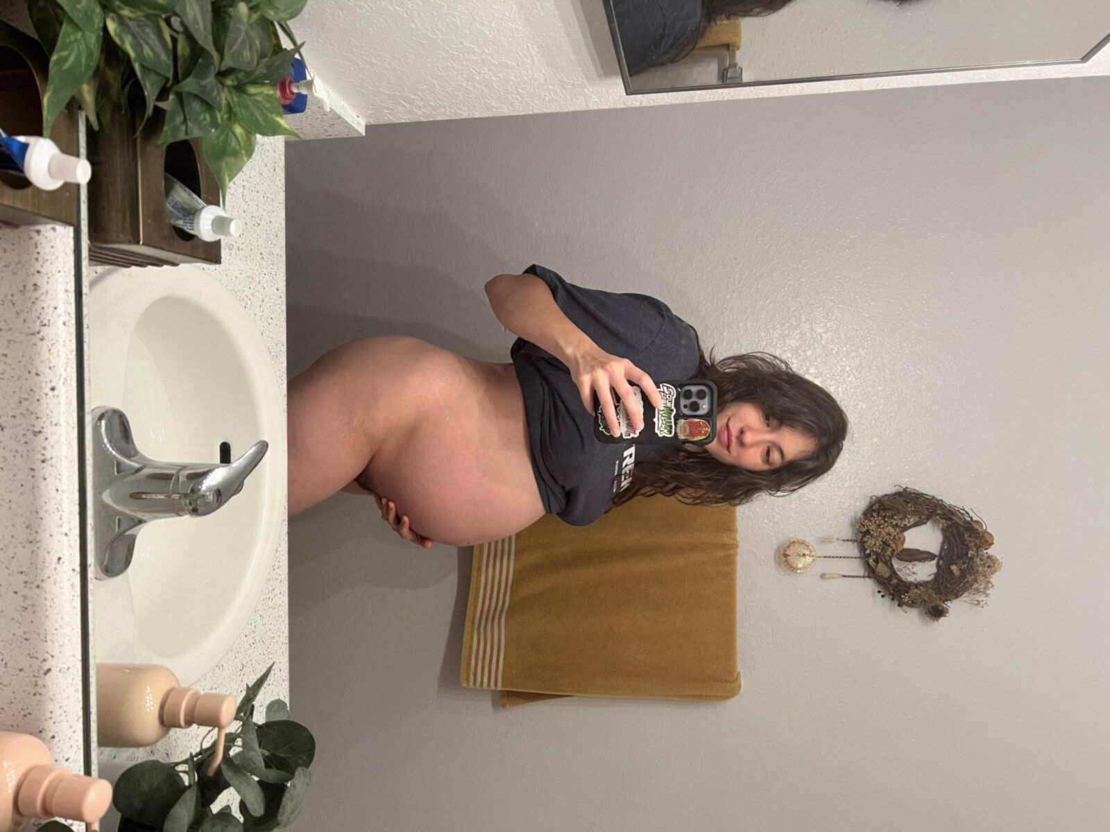 Schwangere Becca