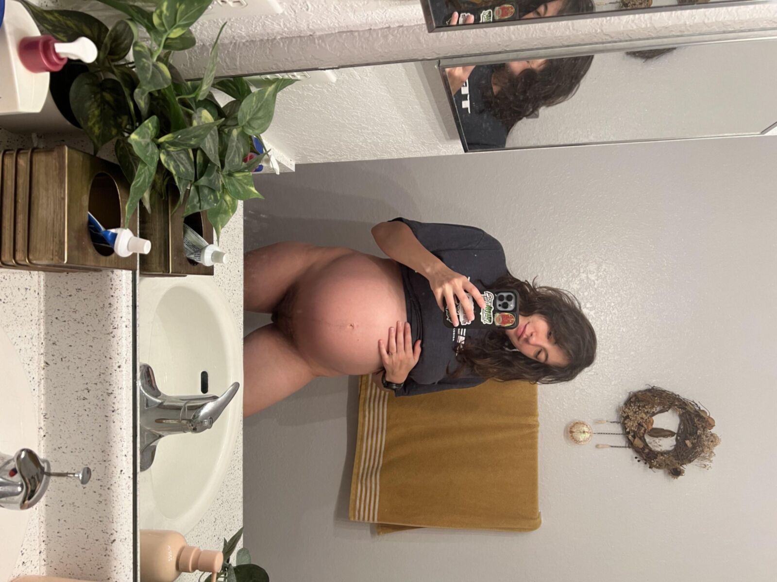 Schwangere Becca