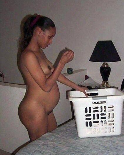 Pregnant Ebony