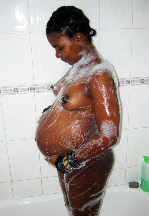 Pregnant Ebony