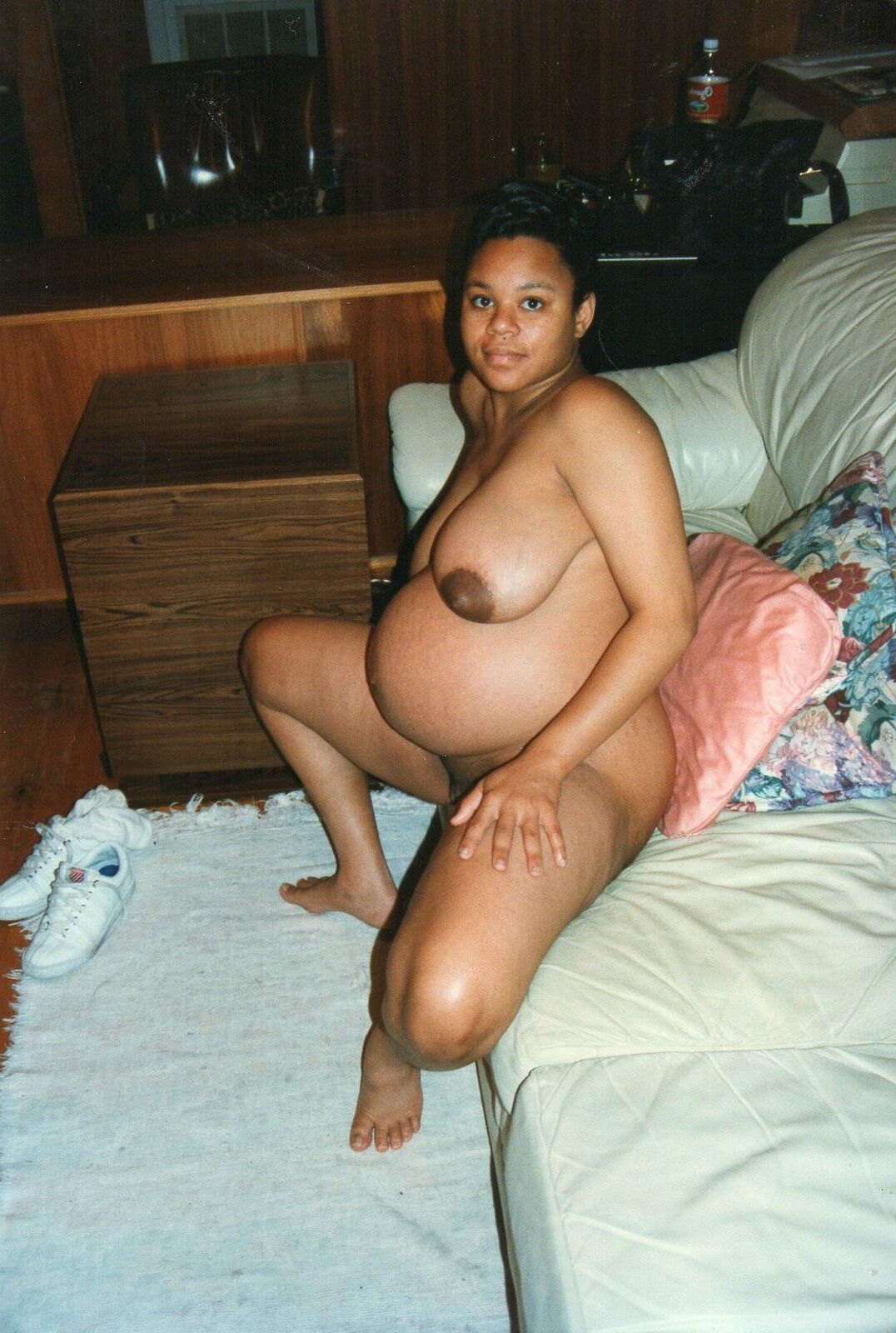 Pregnant Ebony
