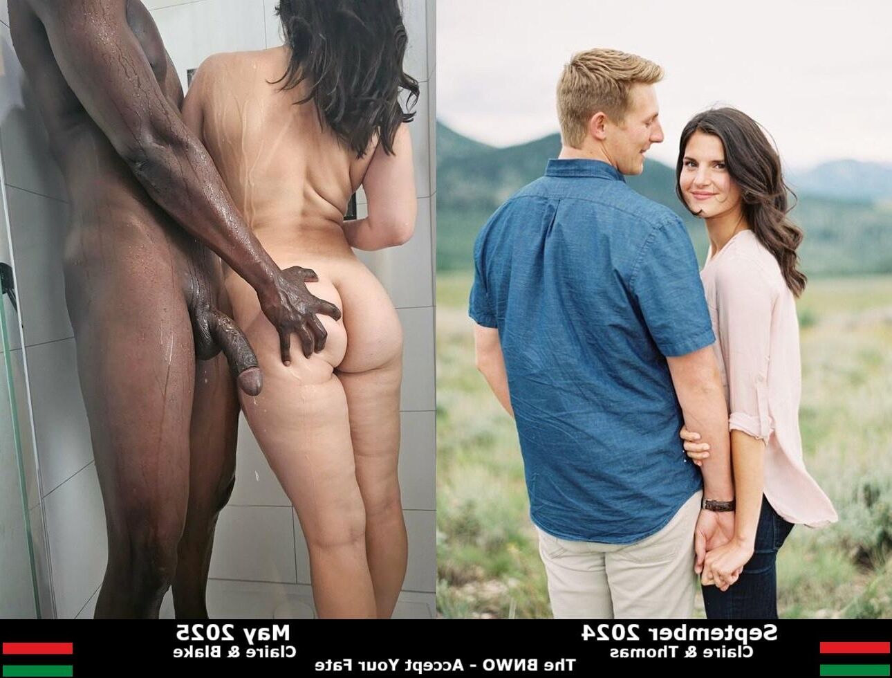 Meine interracial Bnwo Cuckold Caps