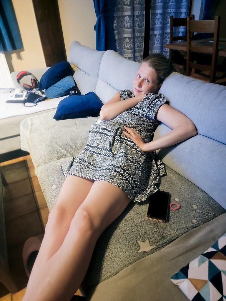 Pregnant Marta