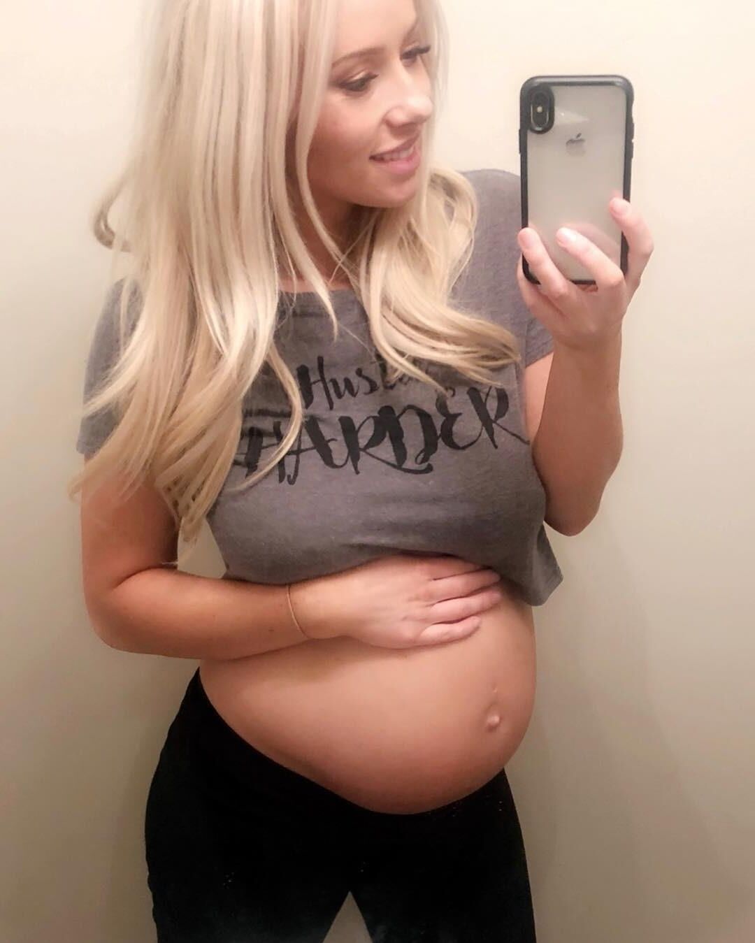 Stunning Pregnant Blonde