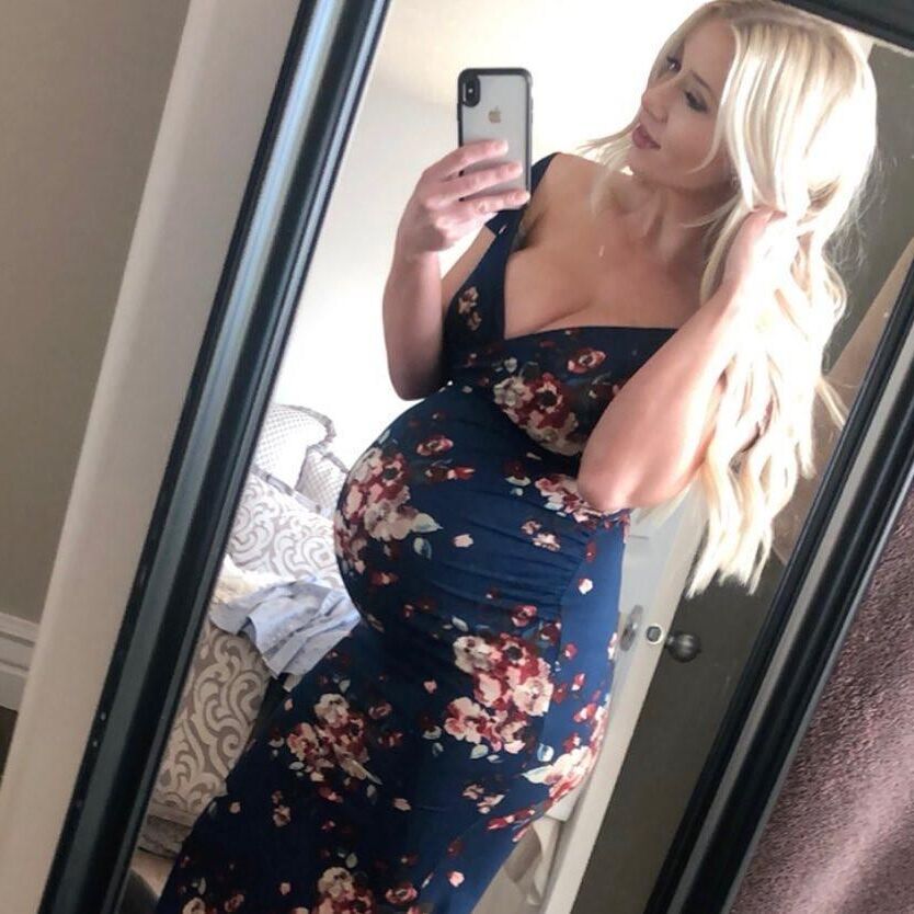 Stunning Pregnant Blonde