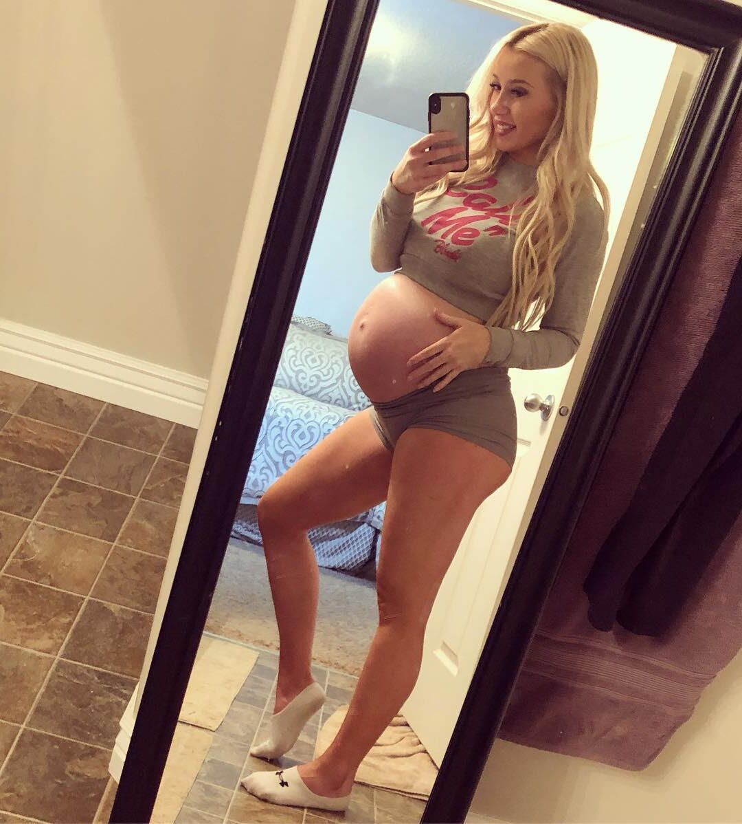Stunning Pregnant Blonde
