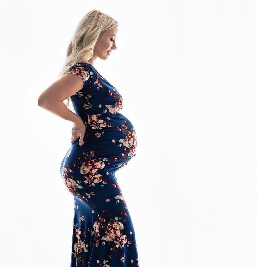 Stunning Pregnant Blonde