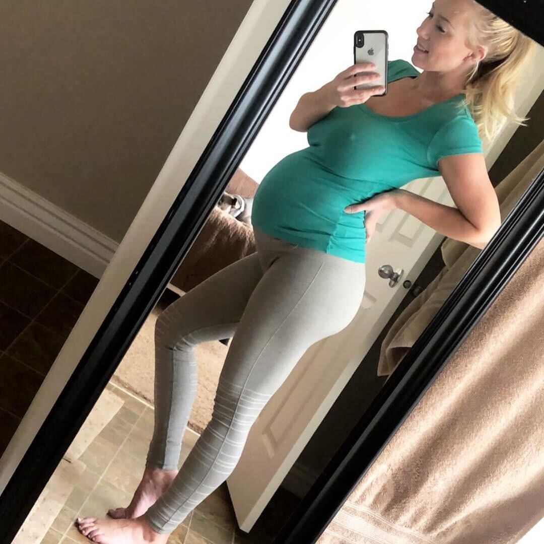 Stunning Pregnant Blonde