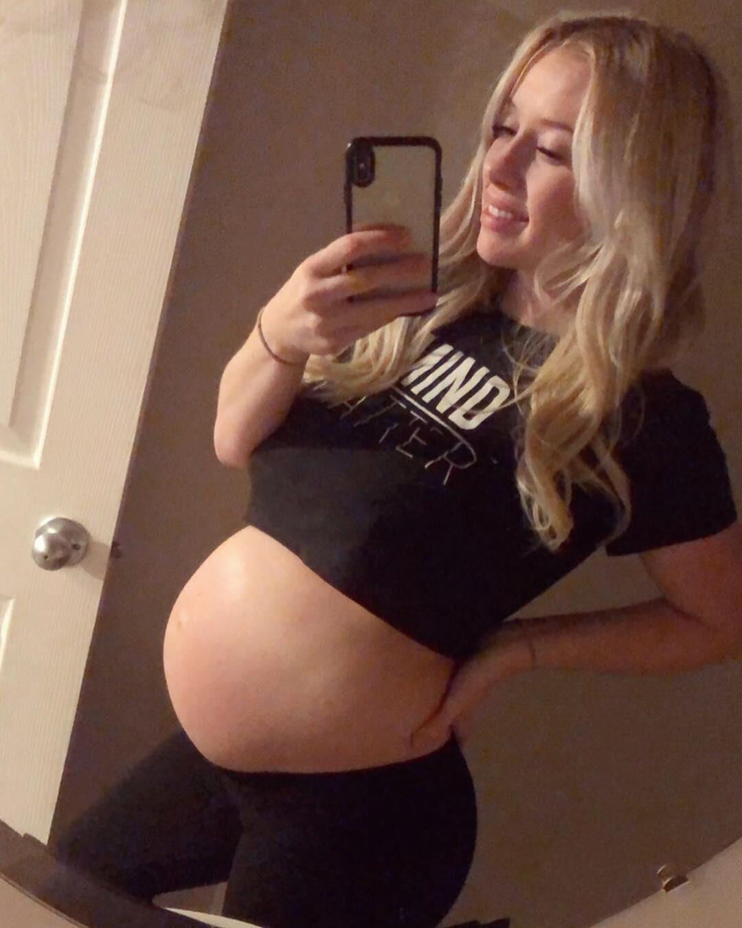 Stunning Pregnant Blonde