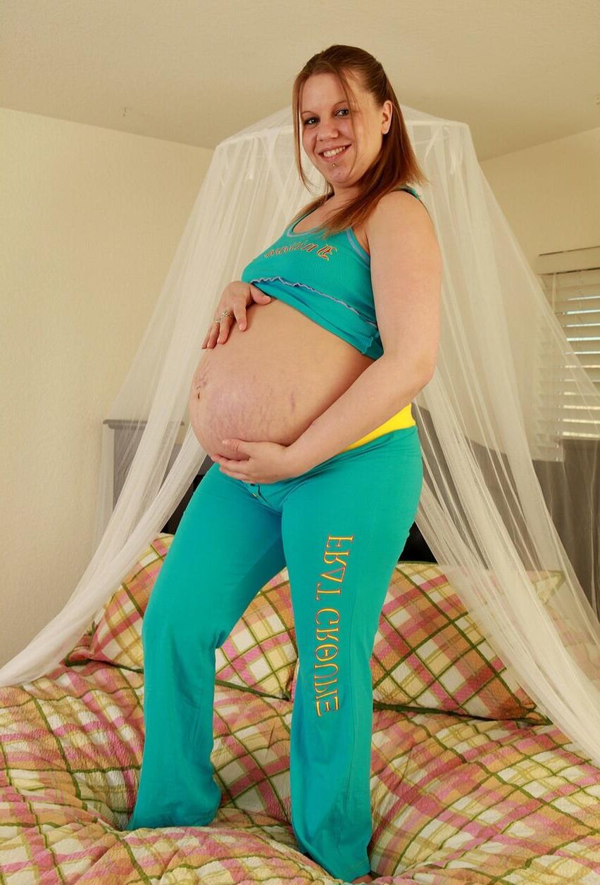 Pregnant hairy thick blonde teen with tiny tits anastasia