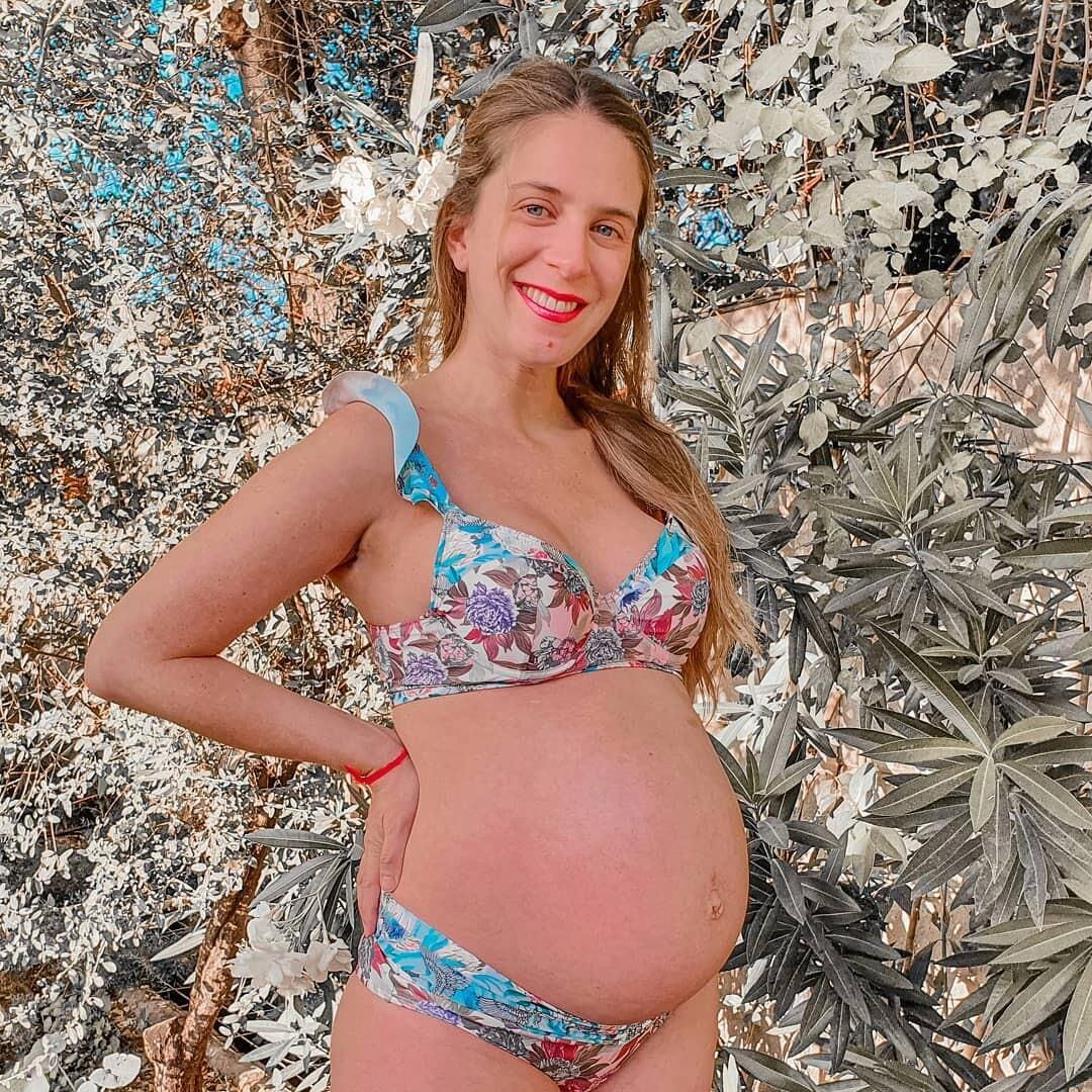 Blonde Preggo Power 