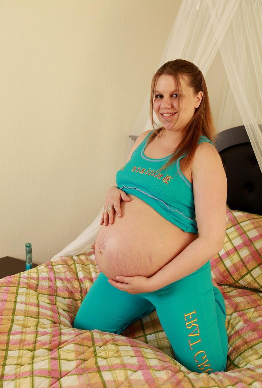 Pregnant hairy thick blonde teen with tiny tits anastasia