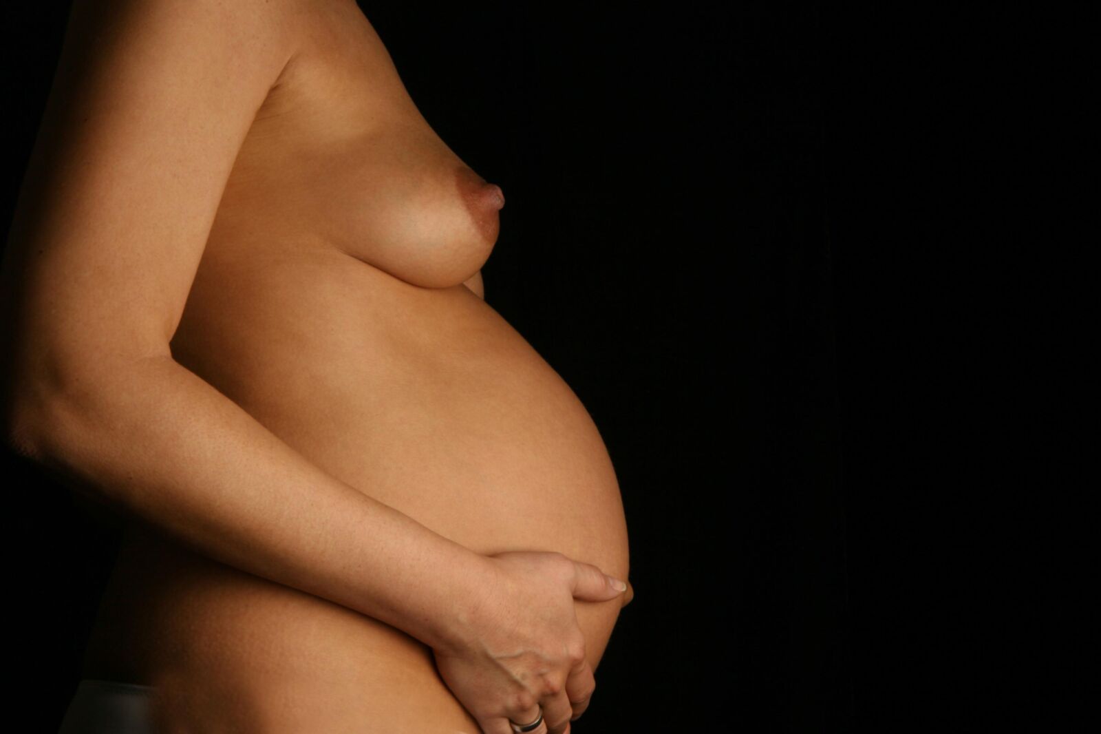 Pregnant belly