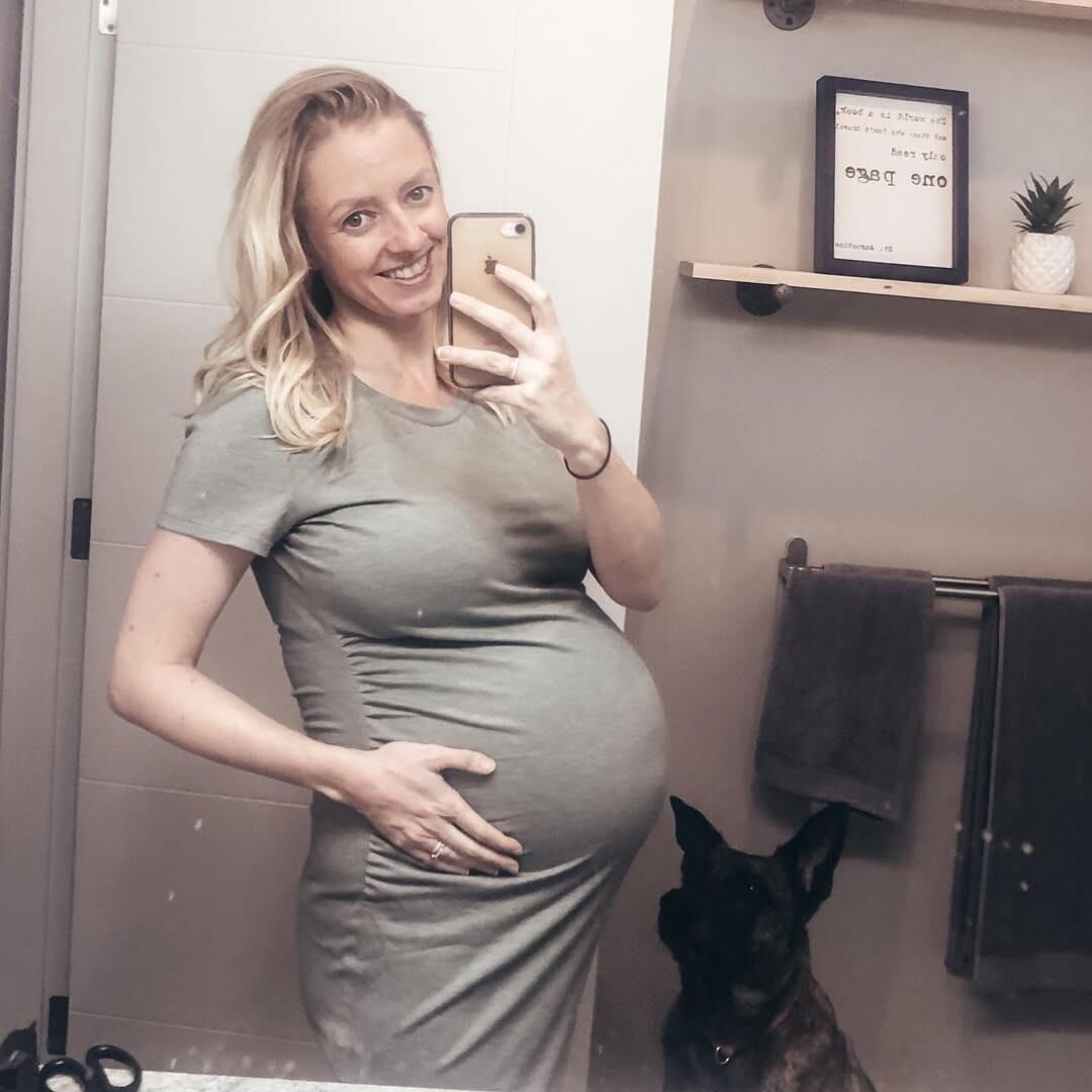 Stunning Pregnant Blonde 