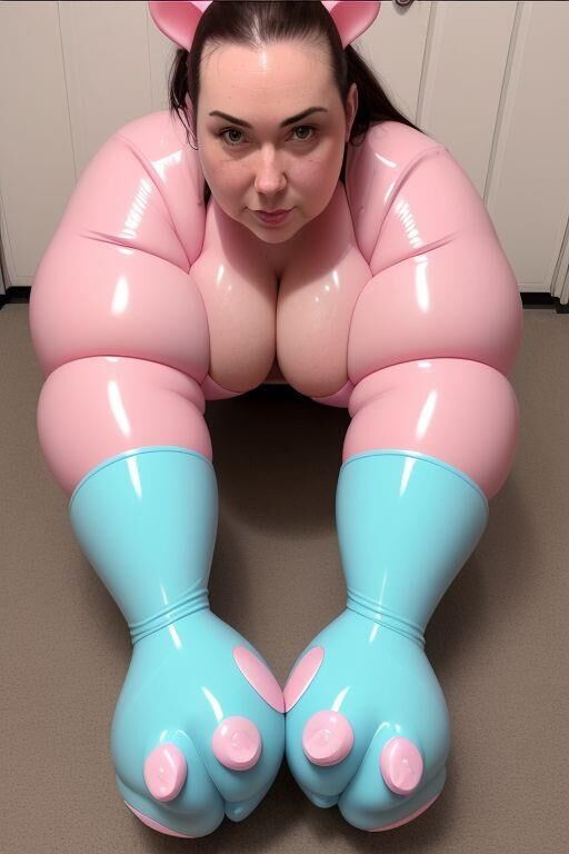 AI Teen Latex Piggies for Breeding 