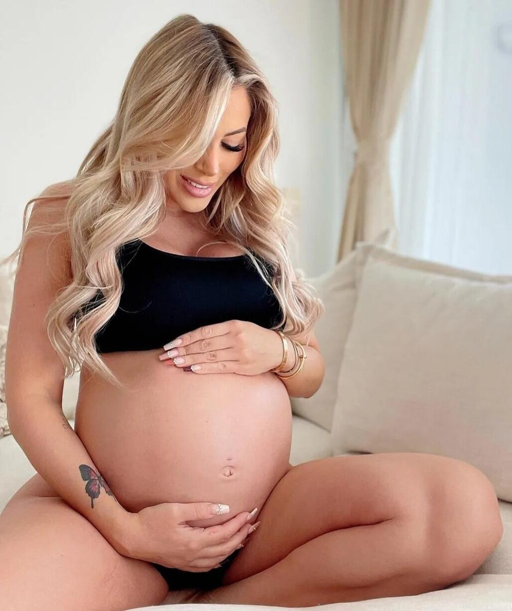 Blonde Pregnant Perfection Motherload 