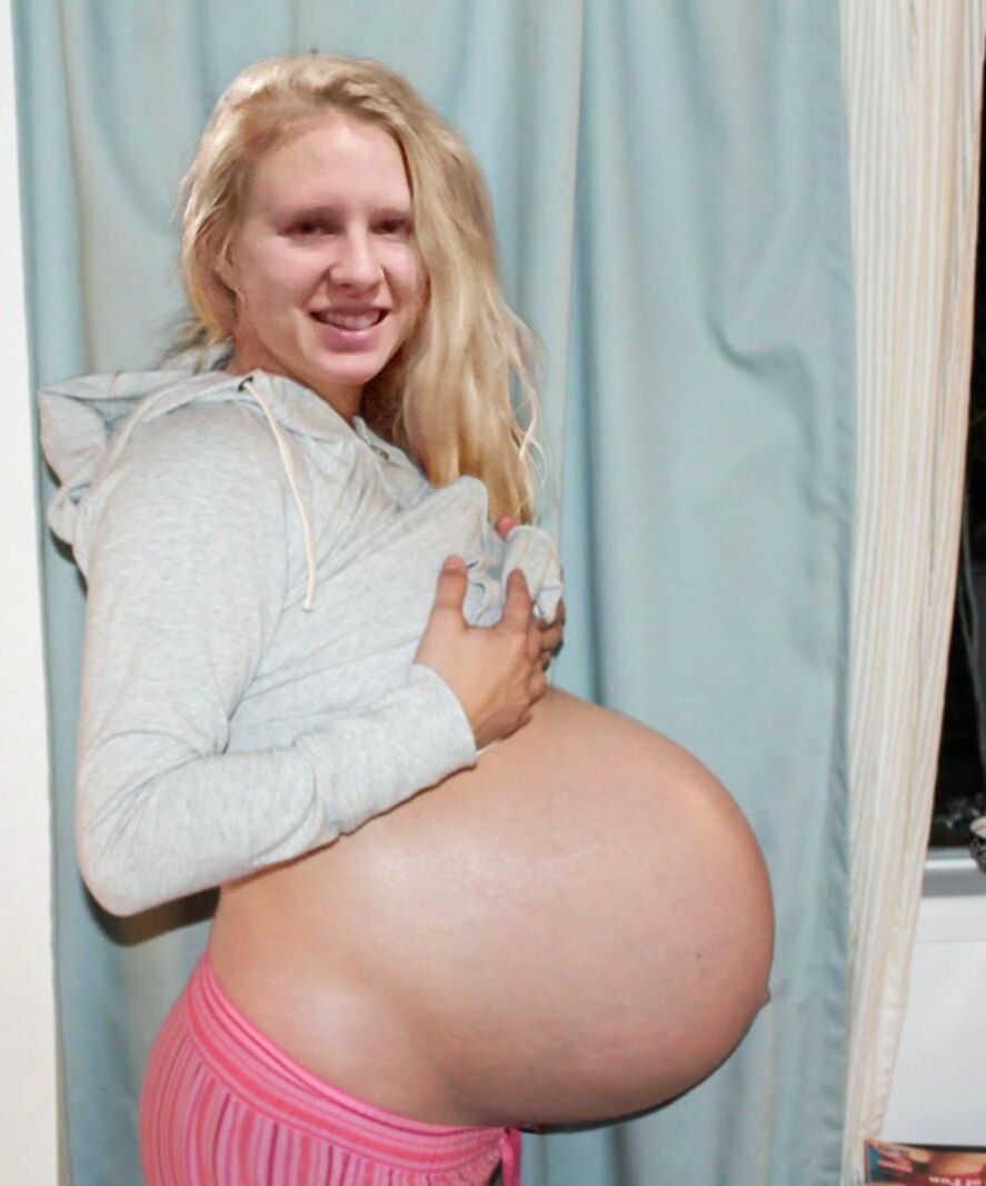Blonde Pregnant Perfection Motherload 