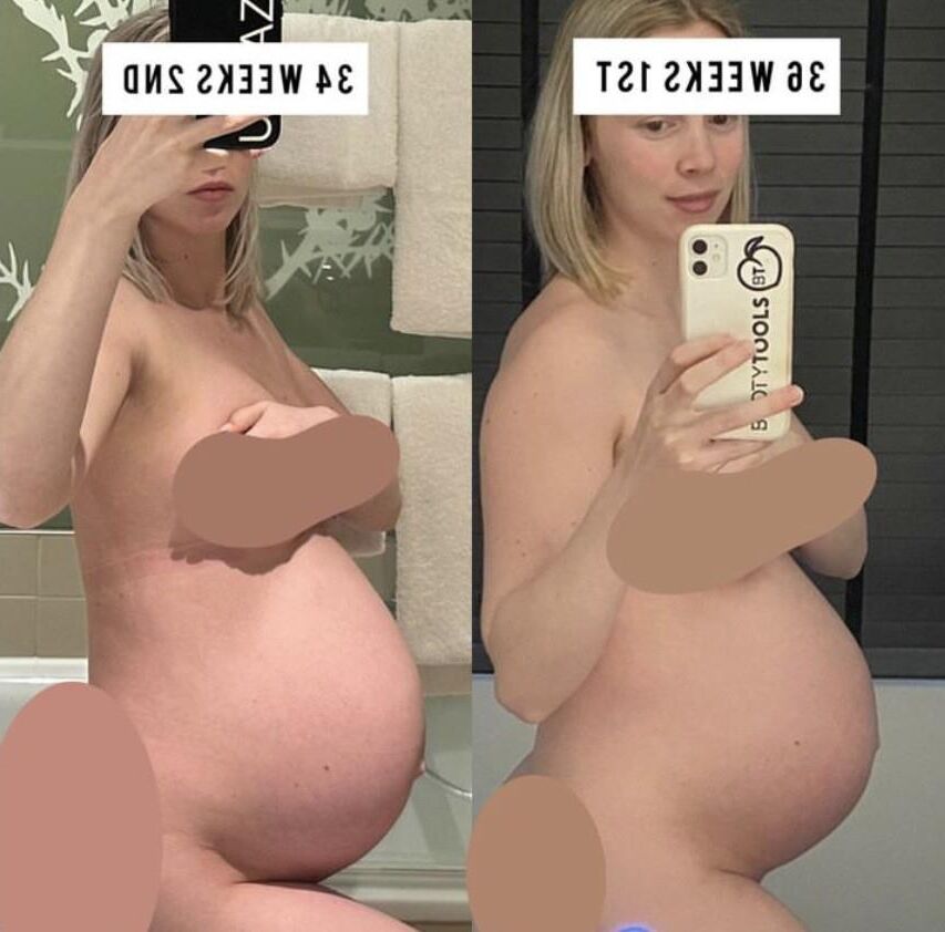 Blonde Pregnant Perfection Motherload 