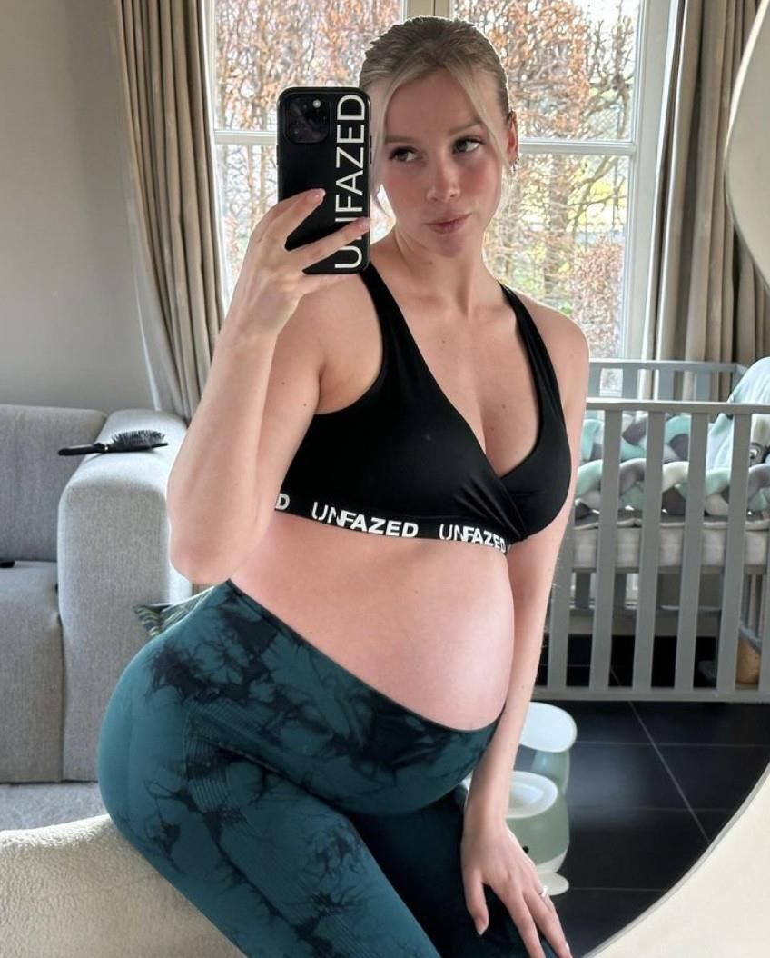 Blonde Pregnant Perfection Motherload 