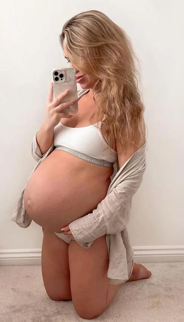 Blonde Pregnant Perfection Motherload 