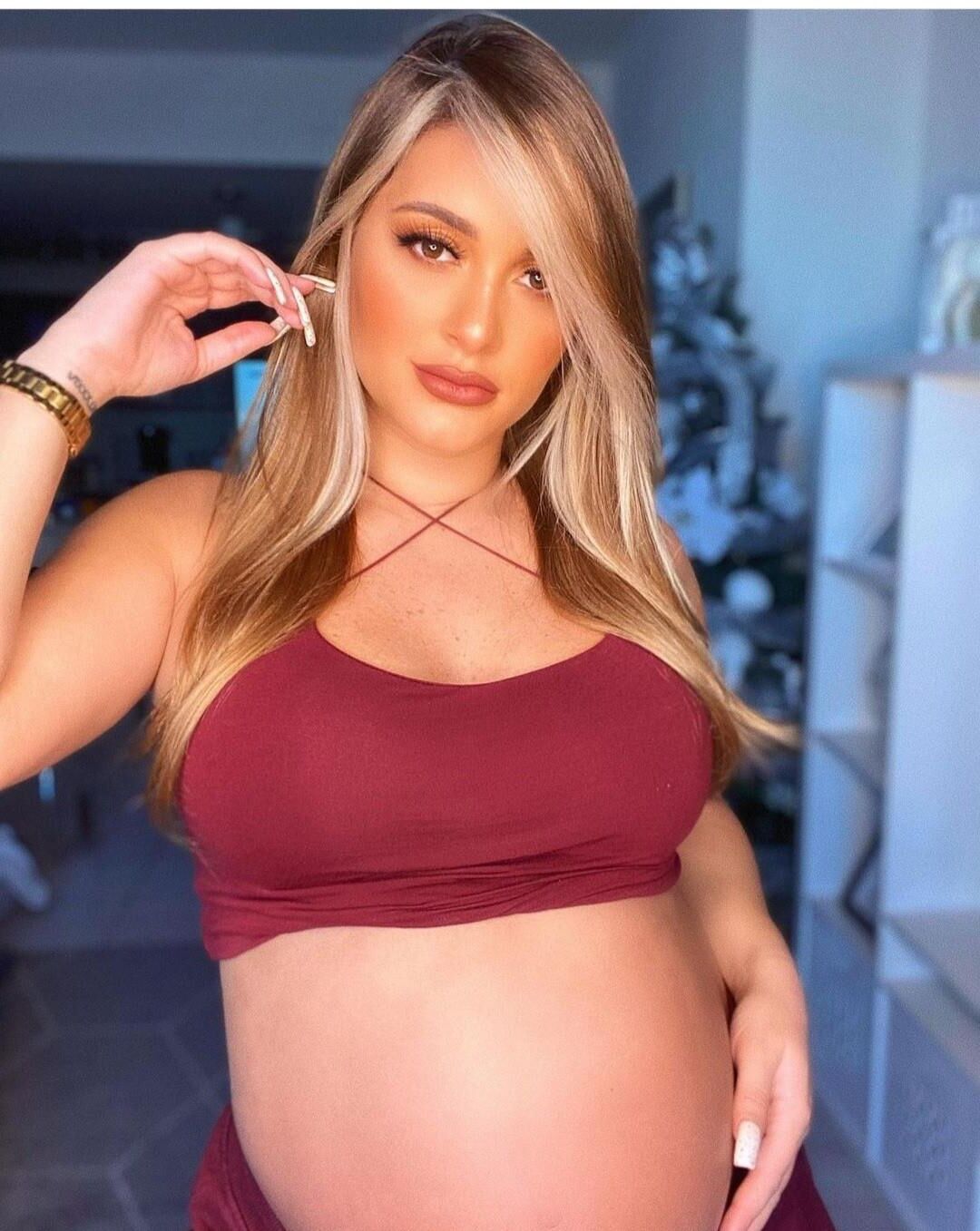 Blonde Pregnant Perfection Motherload 