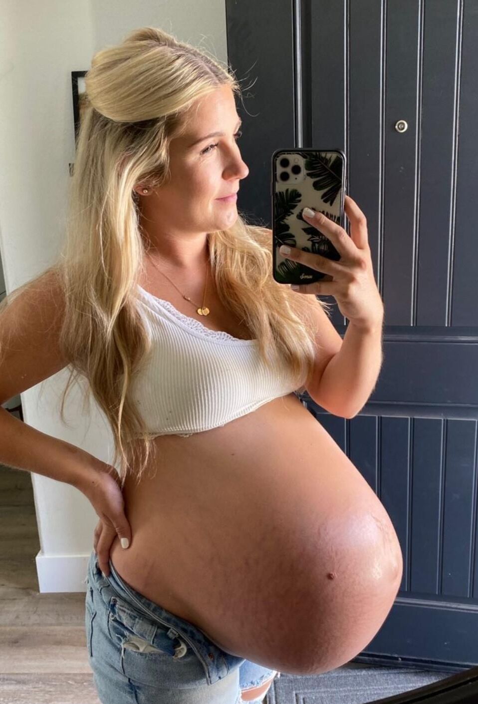 Blonde Pregnant Perfection Motherload 