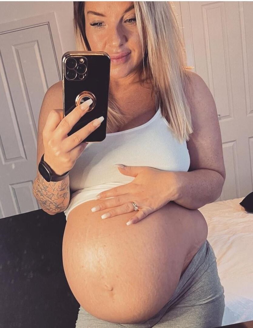 Blonde Pregnant Perfection Motherload 