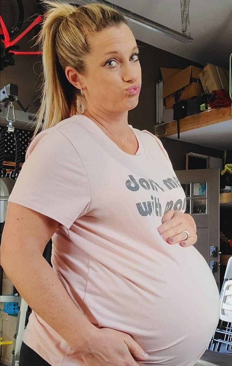 Blonde Pregnant Perfection Motherload 
