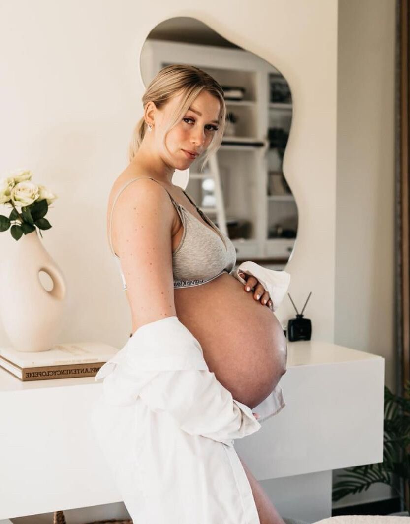 Blonde Pregnant Perfection Motherload 