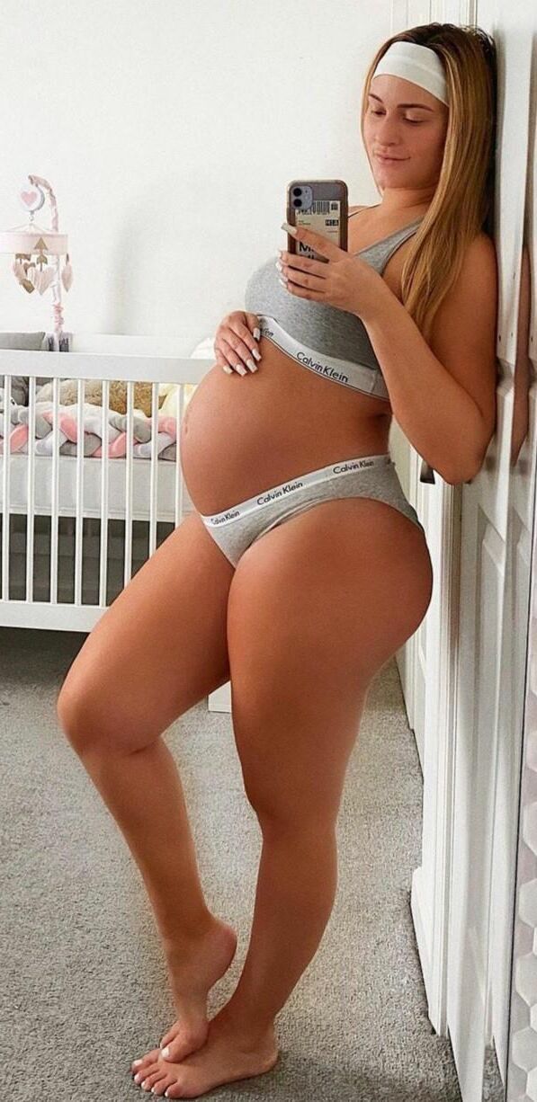 Blonde Pregnant Perfection Motherload 