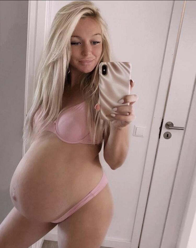 Blonde Pregnant Perfection Motherload 